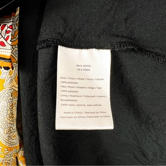 Anthropologie One September Provençal MIDI Dress Size X-Small - Picture 11 of 11